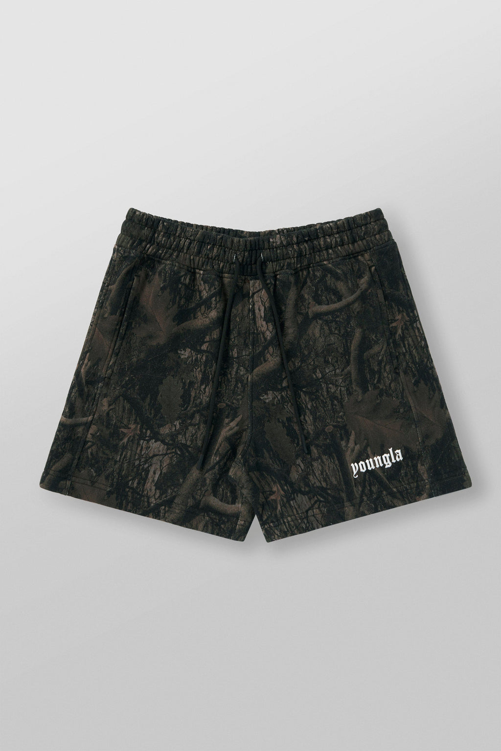 1118 - Tree Camo Cotton Shorts